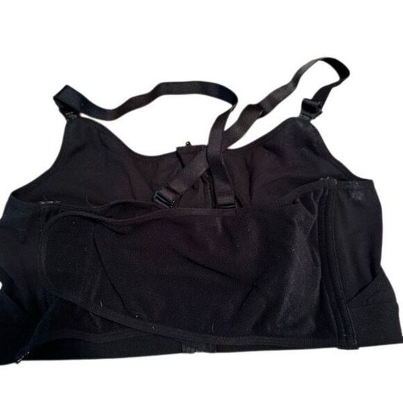 pumping bra adjustable size black one size fits all maternity - Picture 2 of 6